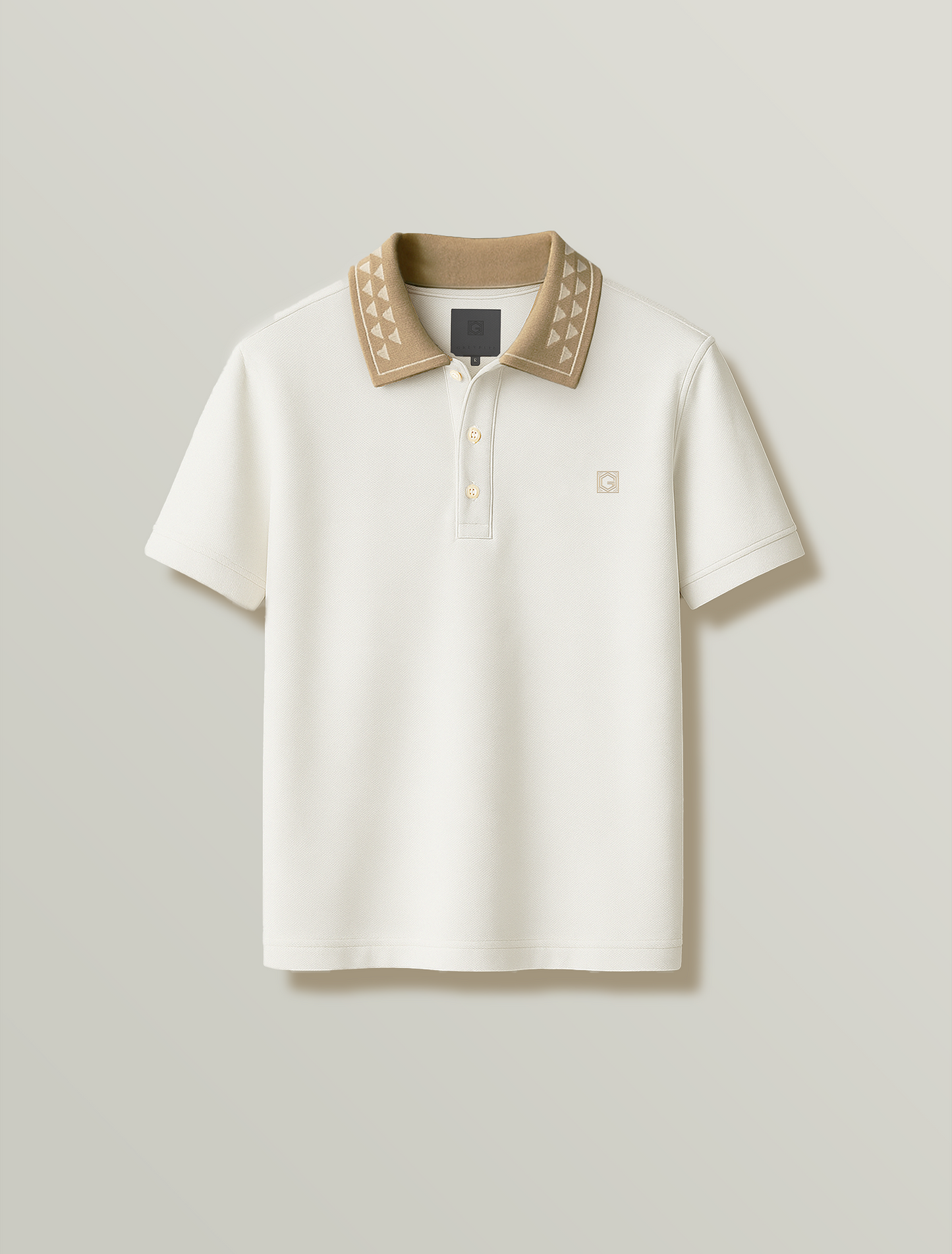 Caesar Polo in Cloud White