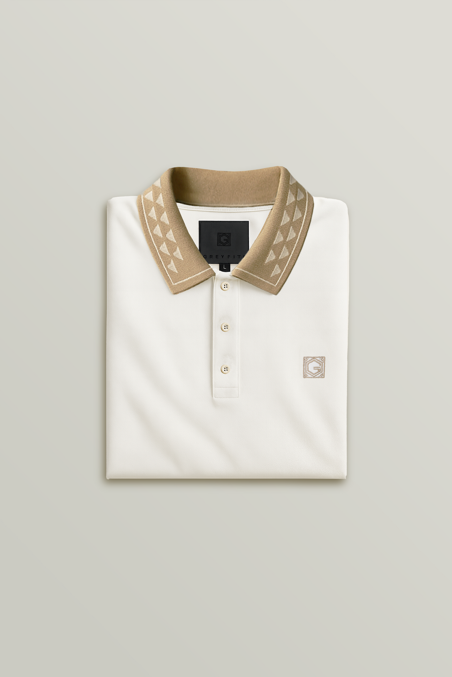Caeser 101 White Polo