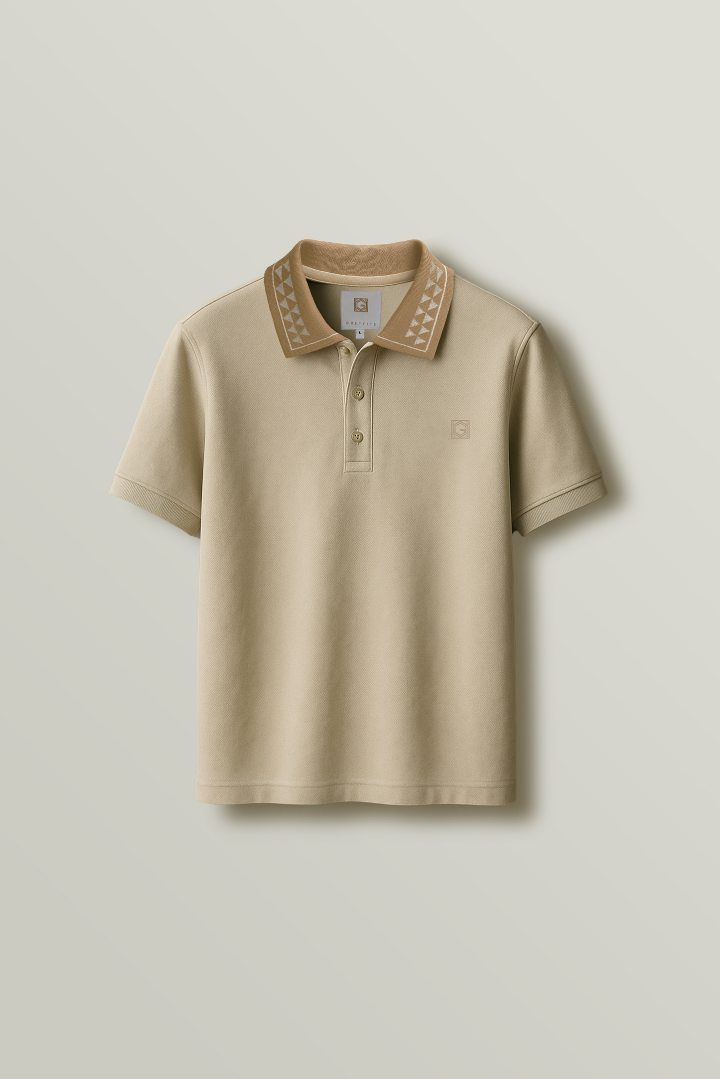 Caeser 202 Beige Polo
