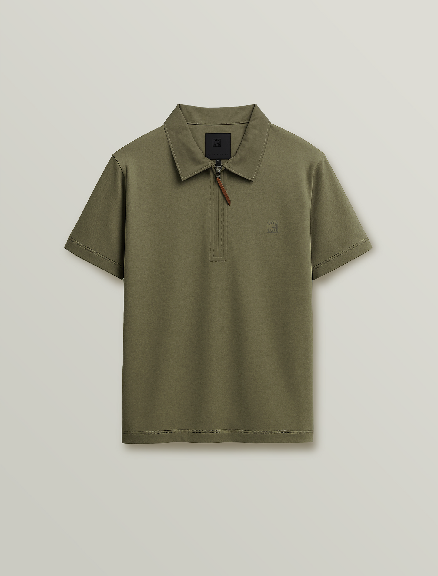 Nexus Polo in Lichen Green