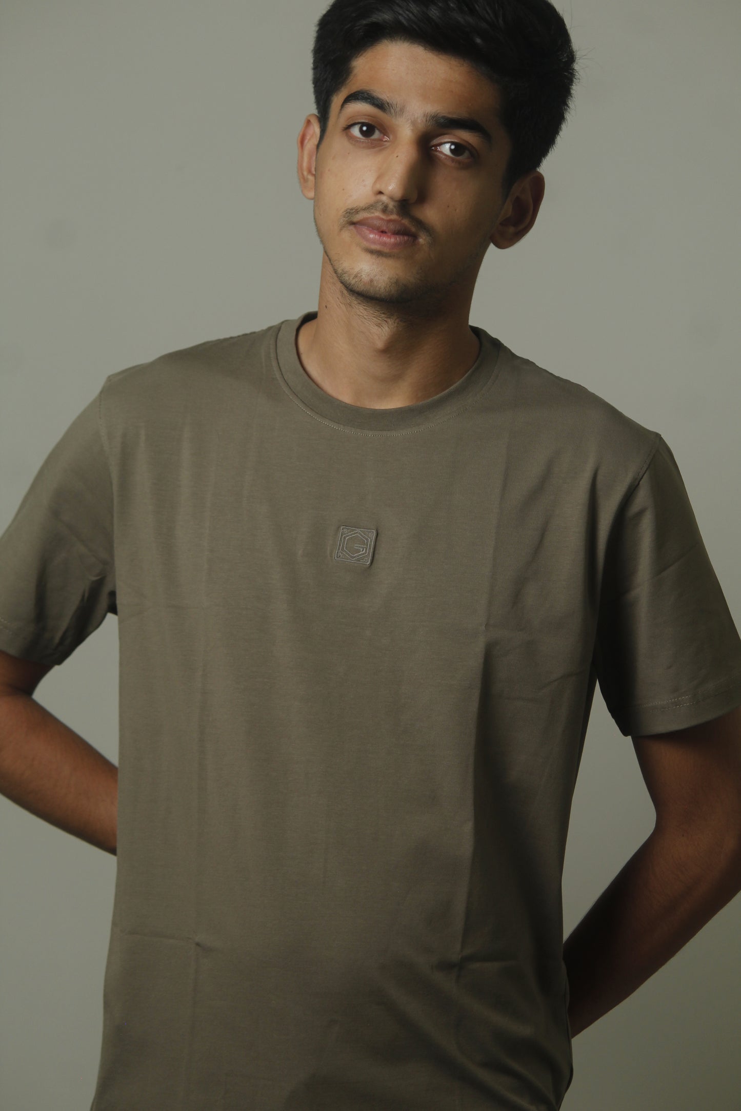 Renzo Crew in Lichen Green