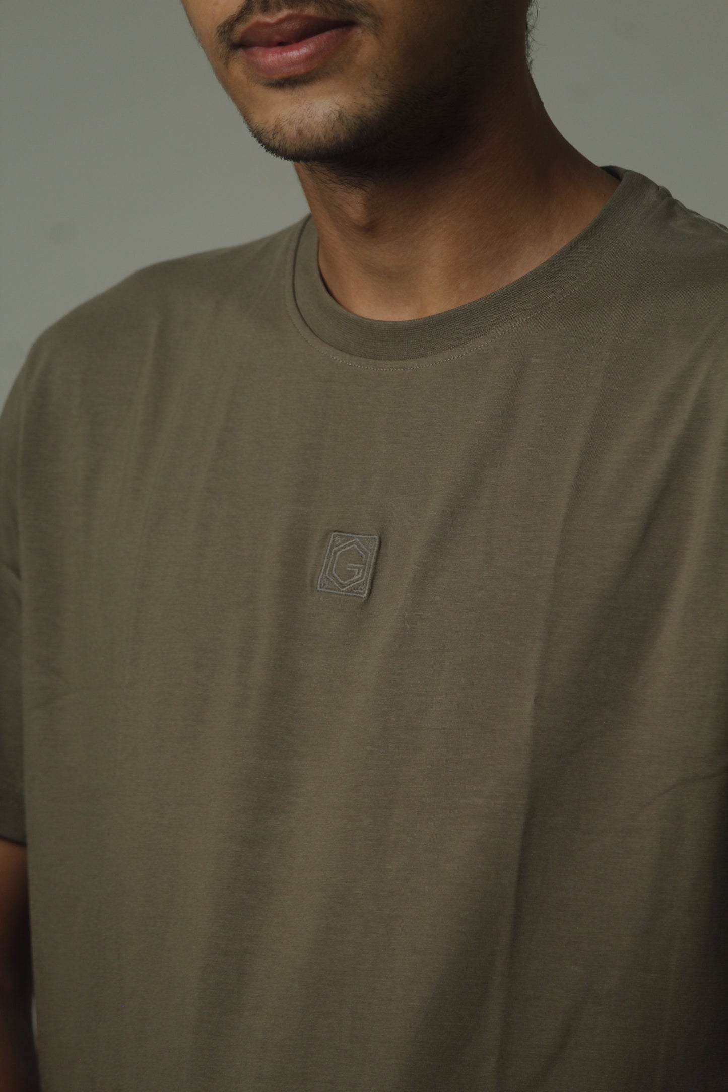 Renzo Crew in Lichen Green