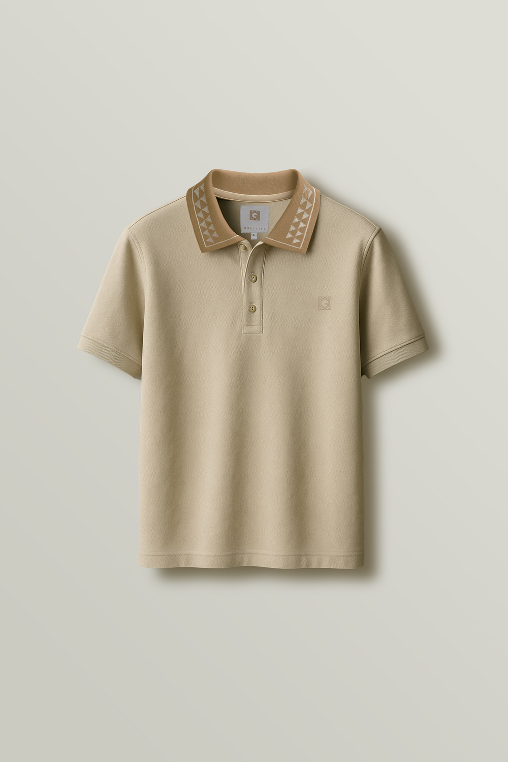 Caeser 202 Beige Polo